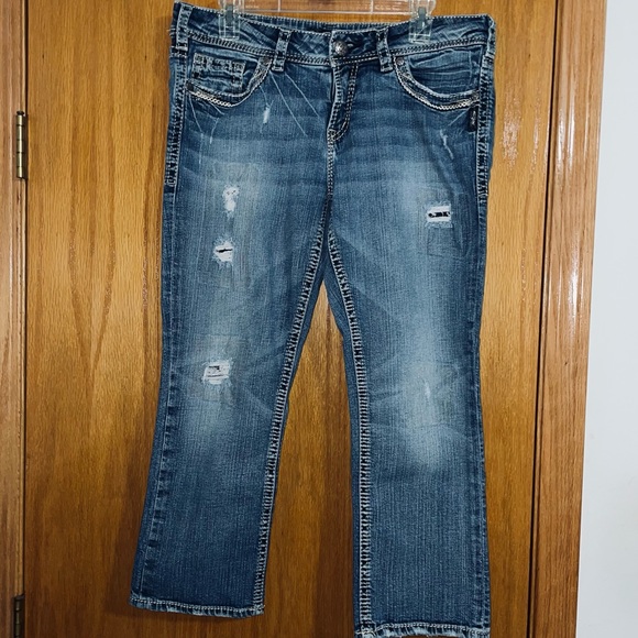 Silver Jeans Denim - Silver Suki Mid Capri Women’s W33